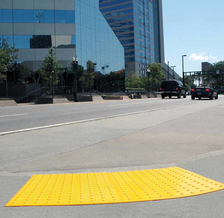 ADA Pads, 2' x 2', Surface Mount (Retrofit) Yellow Part #0750