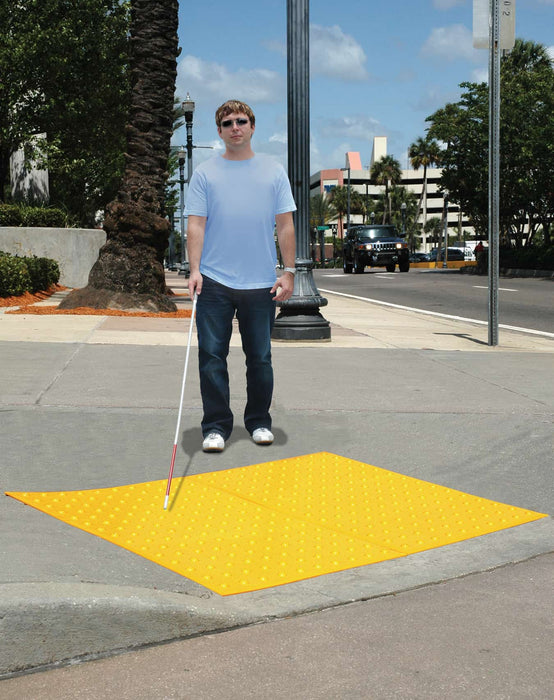 ADA Pads, 2' x 4', Surface Mount (Retrofit) Yellow Part #0751