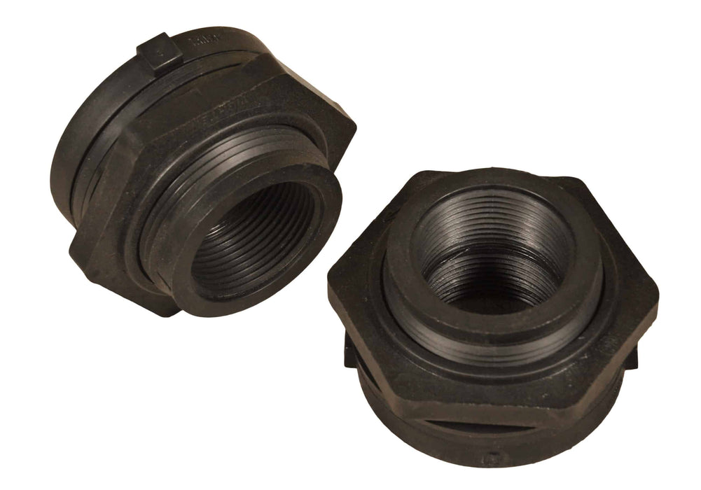 Bulkhead Fittings, Set of (2), for Modular IBC Spill Pallet Part #1117