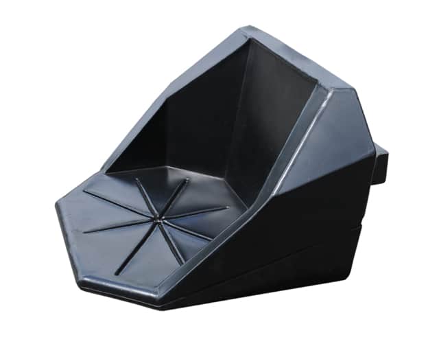Drum Rack P1, Polyethylene, one-drum horizontal rack Part #9030