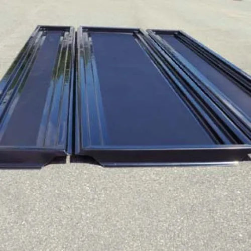Pellet Composite Track Pan, Center Pan Only 20' System Part #7250