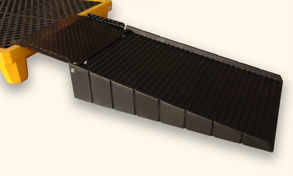 Ramp, Polyethylene with 21" Steel Plate Part #0678