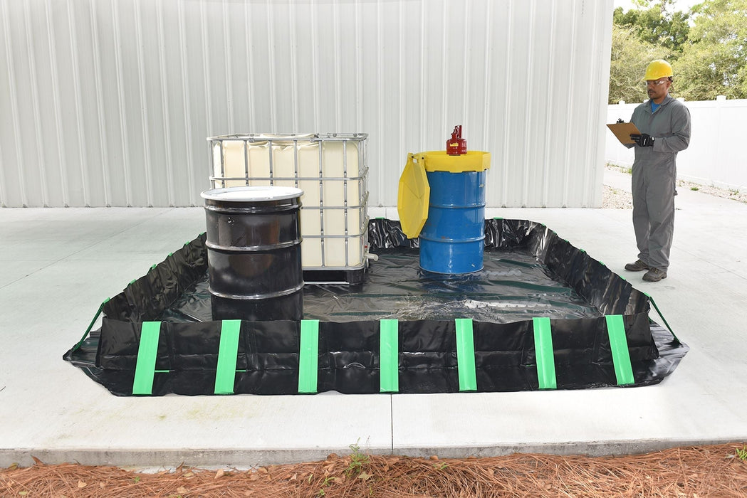 Containment Berm, Compact Model: 15' x 66' x 1' - Copolymer 2000, 28oz. Part #8614
