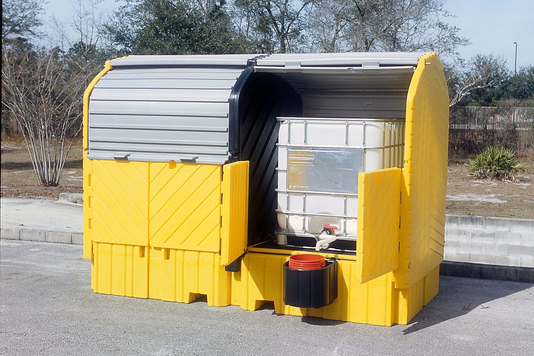 Twin IBC Hard Top, With Drain Part #1149