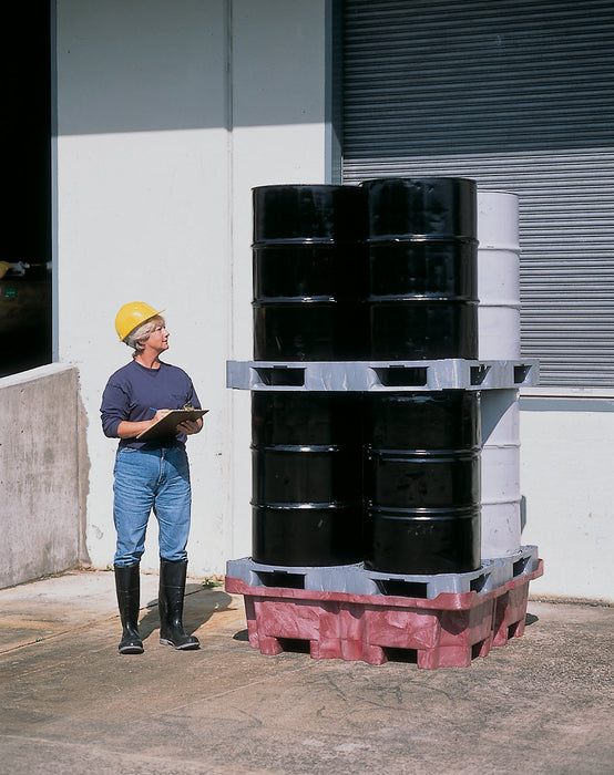 Spill King With Drum Pallet, With Drain Part #0802