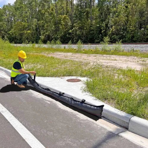 Gutter Guard RT, 9'L x 7"Dia. with 5" Weir Part #9145