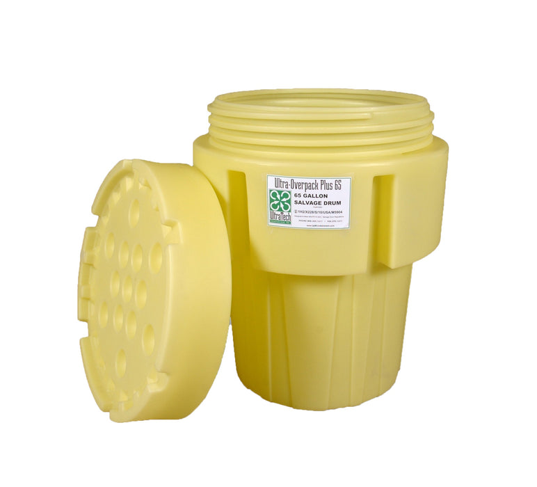 Overpack Plus Lid Only, 95, Yellow Part #0588