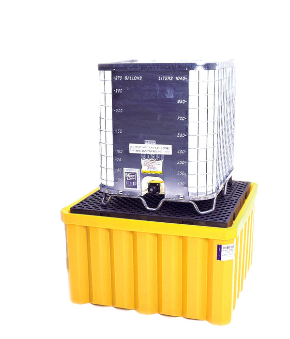 Ultra-IBC Spill Pallet with Drain - Standard Model - Part # 1058