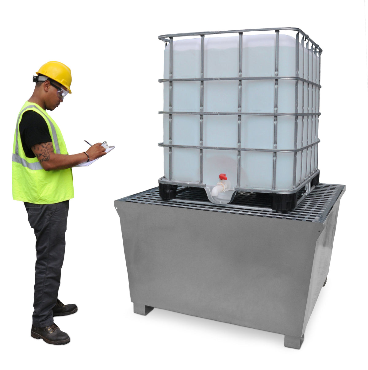 Ultra-Steel IBC Spill Pallet Part #1184